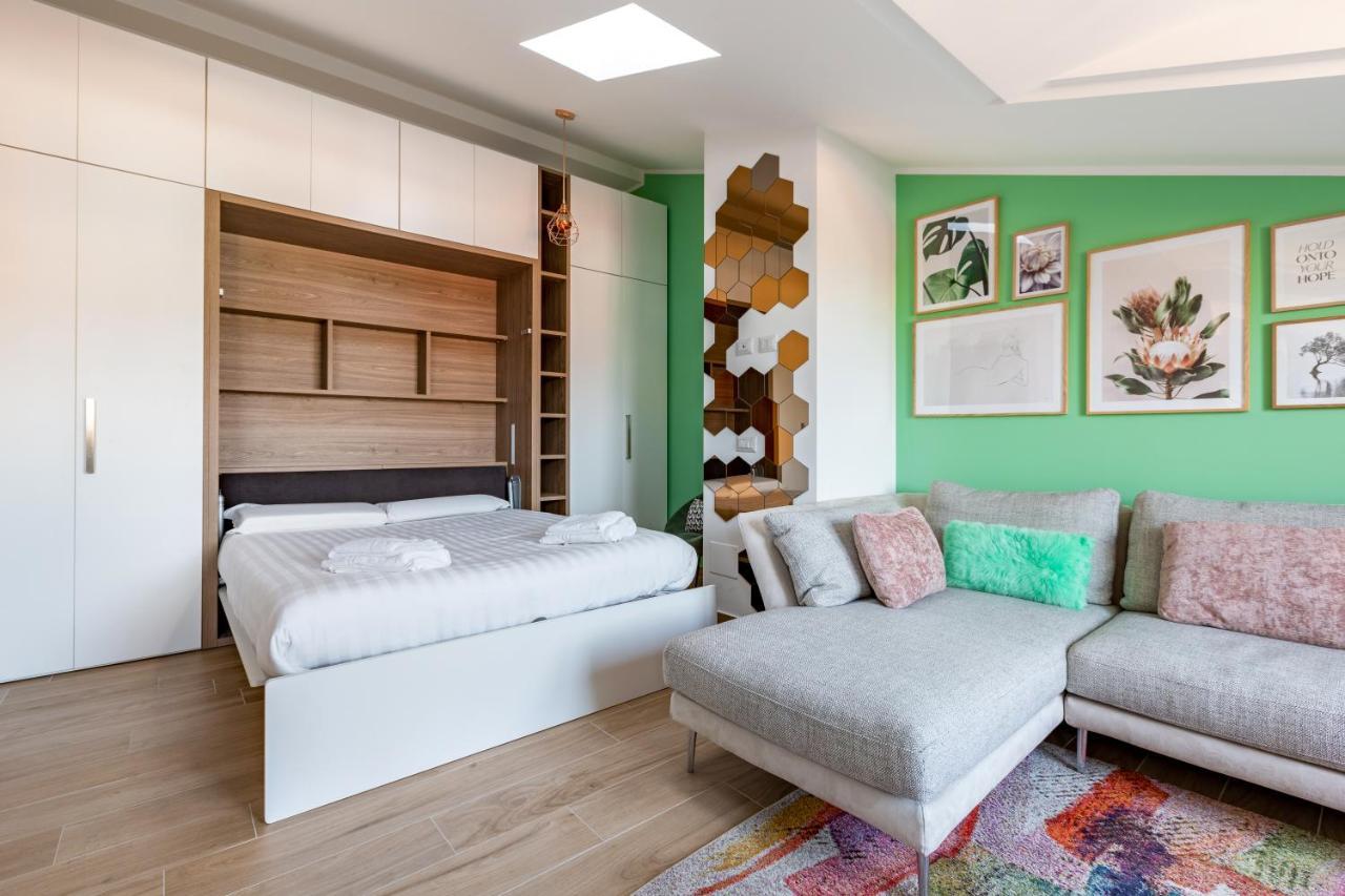 Cozy Studio W/Parking 5 Min Walk From The Bus Stop Milán Exteriér fotografie